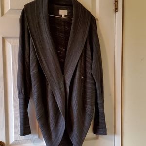 Wilfred oversized sweater Grey stripes. Small but fits larger, quite heavy